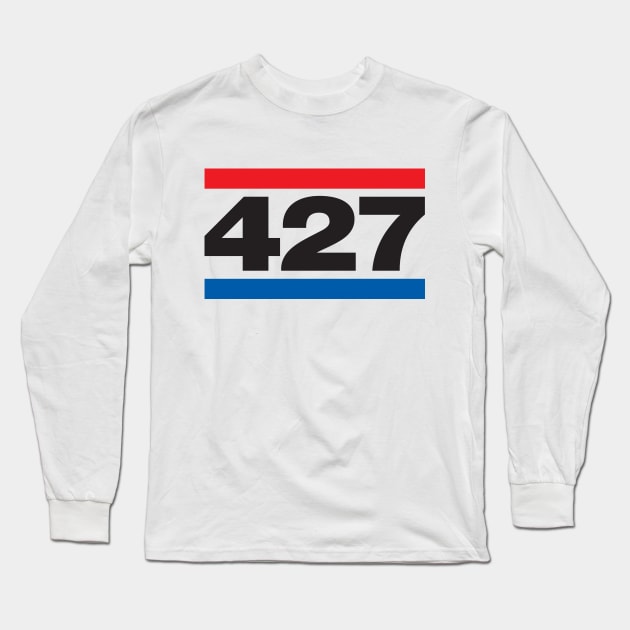 Shelby Cobra 427 Long Sleeve T-Shirt by retropetrol